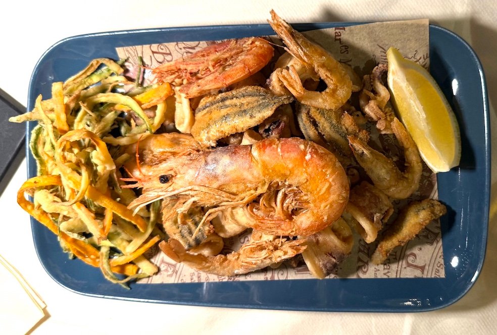 fritto misto di pesce