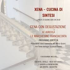 CENA DEGUSTAZIONE XENA CUCINA DI SINTESI E FRANCIACORTA LE MARCHESINE download