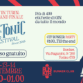 gin & tonic festival torino 2025 flyer cover