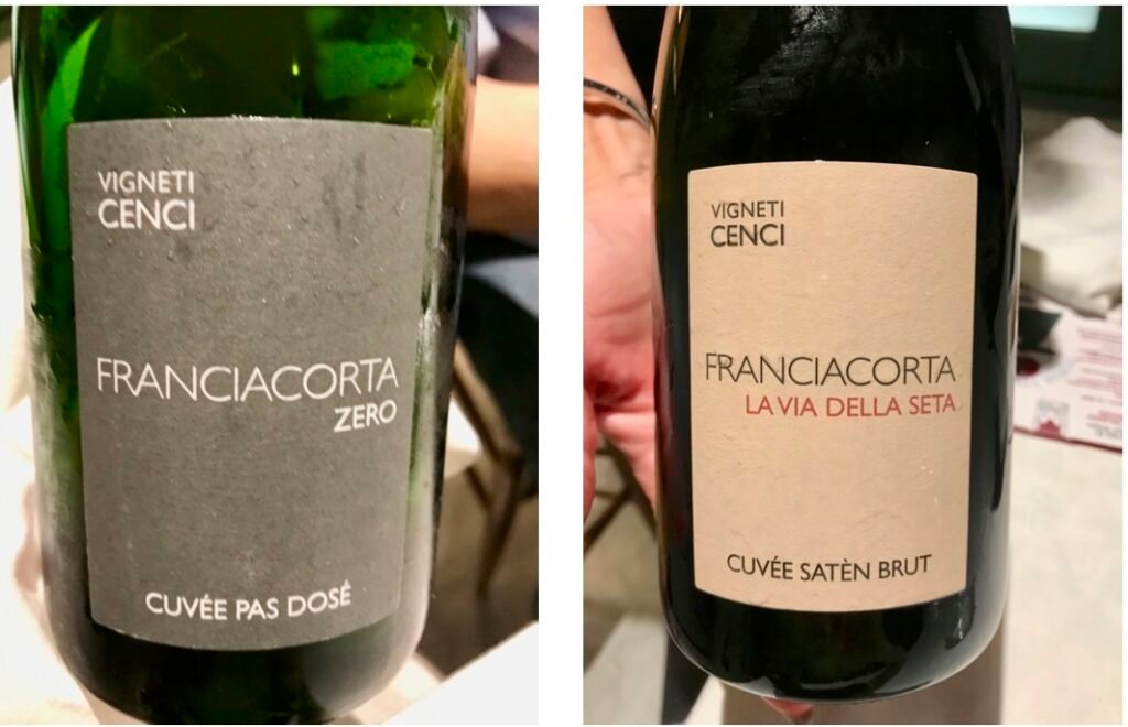 Le golosità di O Vittorio sposate al Franciacorta cenci