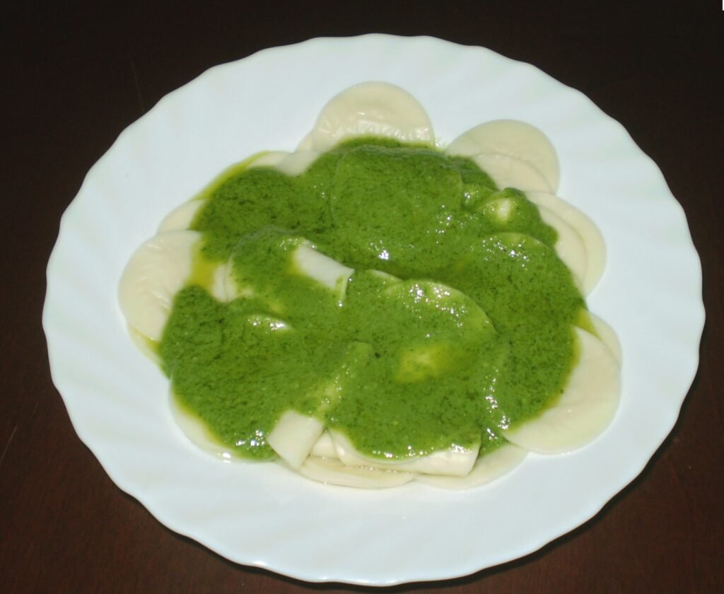 I vini d’autore di Roberto Rondelli degustati all’Acciughetta di Genova corzetti pesto 004