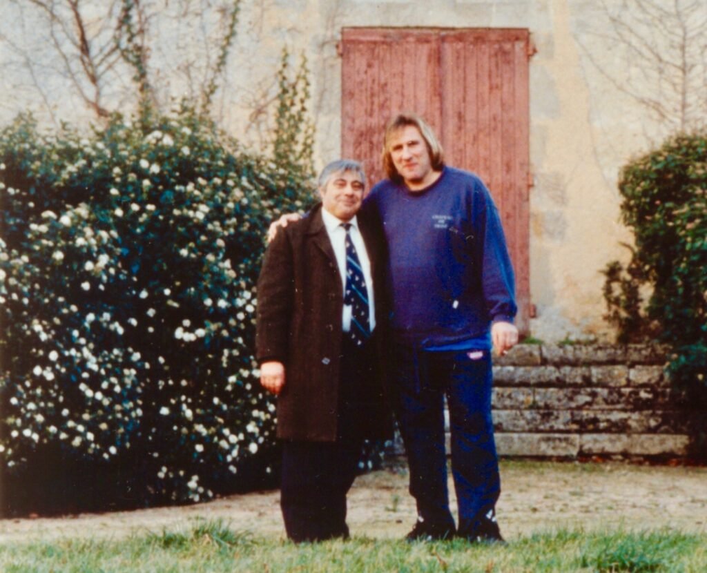 Gerard Depardieu, vigneron in Anjou io e gerard depardieu 2 copia