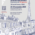 VINNATUR PARIS 2025: I VINI NATURALI PROTAGONISTI NELLA VILLE LUMIÈRE locandina vinnatur paris