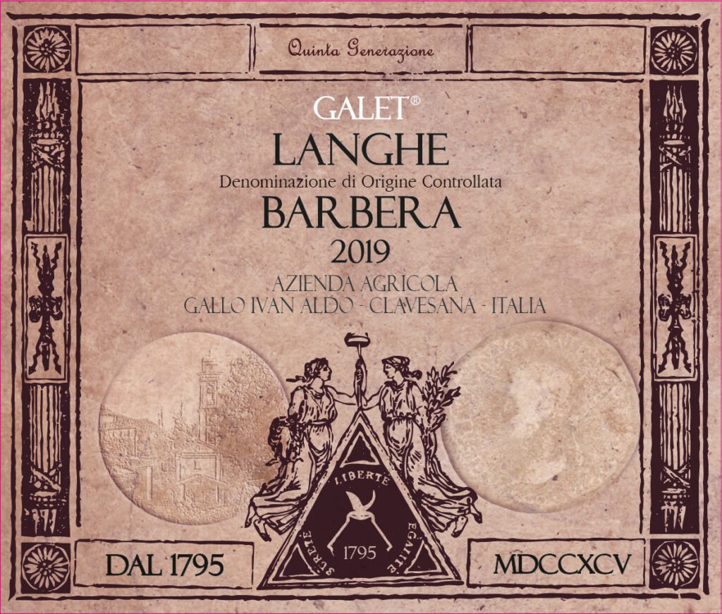 langhe barbera galet nuova