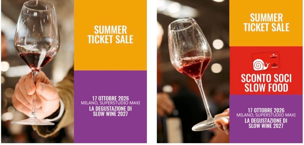 La degustazione di Slow Wine 2027 slims